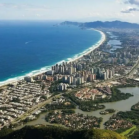 Apto Entre O Mar E A Lagoa - Barra Da Tijuca Jardim Oceanico Appartement